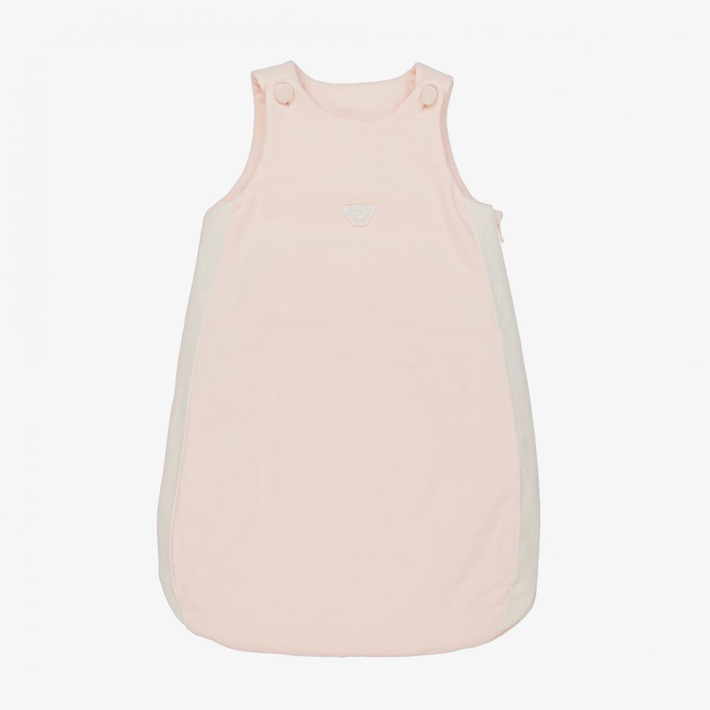 Emporio Armani - Pink Sleeping Bag (60cm) | Childrensalon