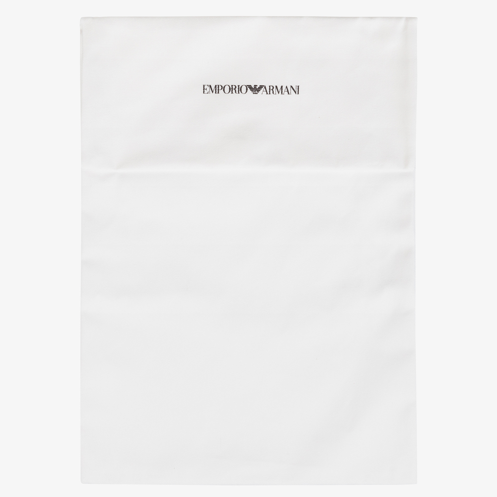 Emporio Armani-Pink Teddy Fleece Bag (28cm) | Childrensalon Outlet