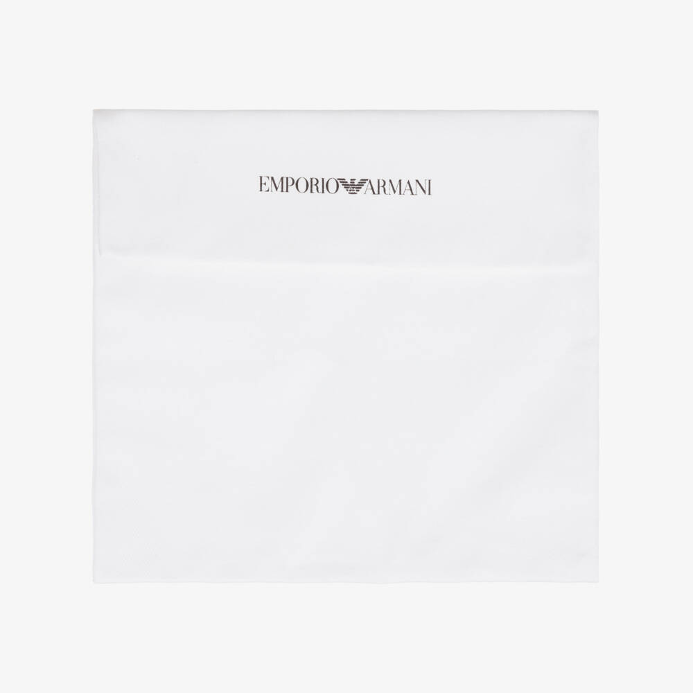 Emporio Armani-صندل جلد لون أسود | Childrensalon Outlet