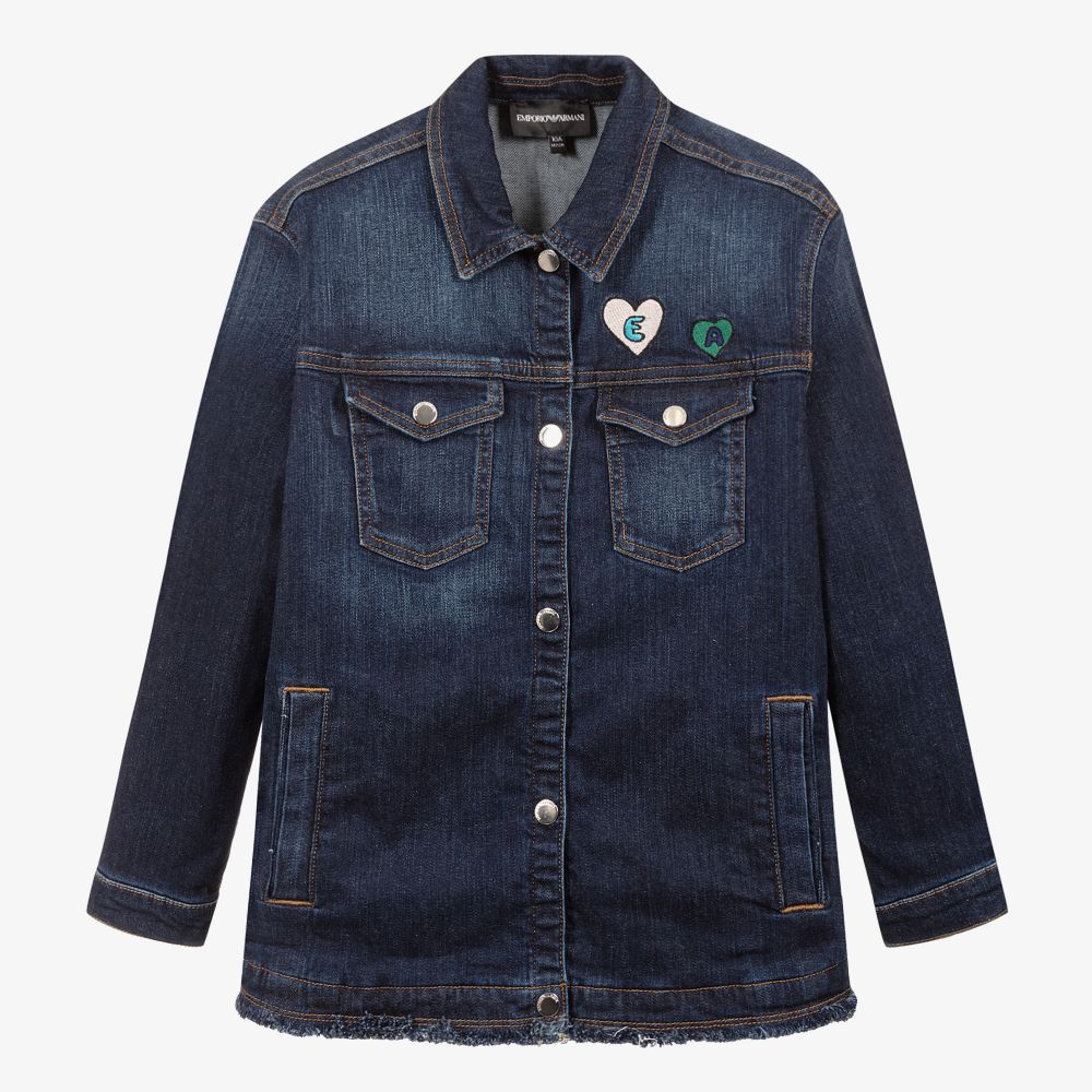 Emporio armani discount denim jacket