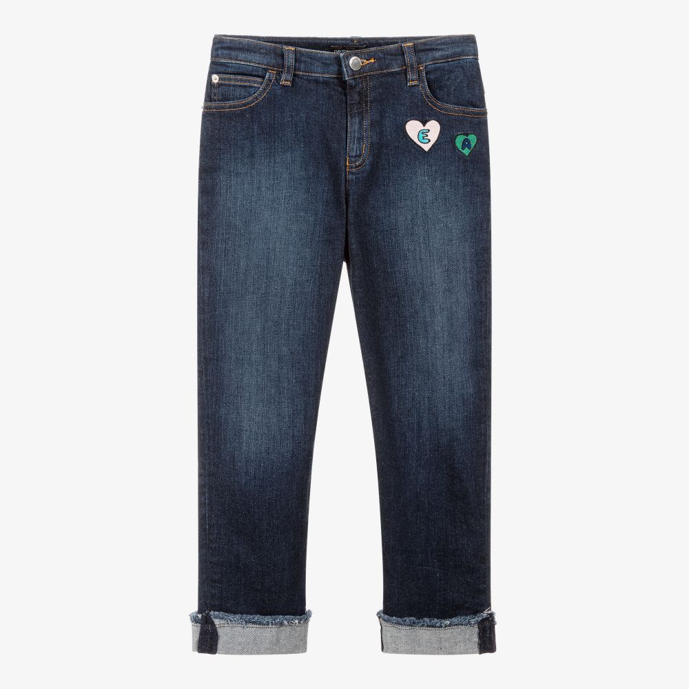 Emporio Armani - Blaue Teen Denim-Jeans | Childrensalon