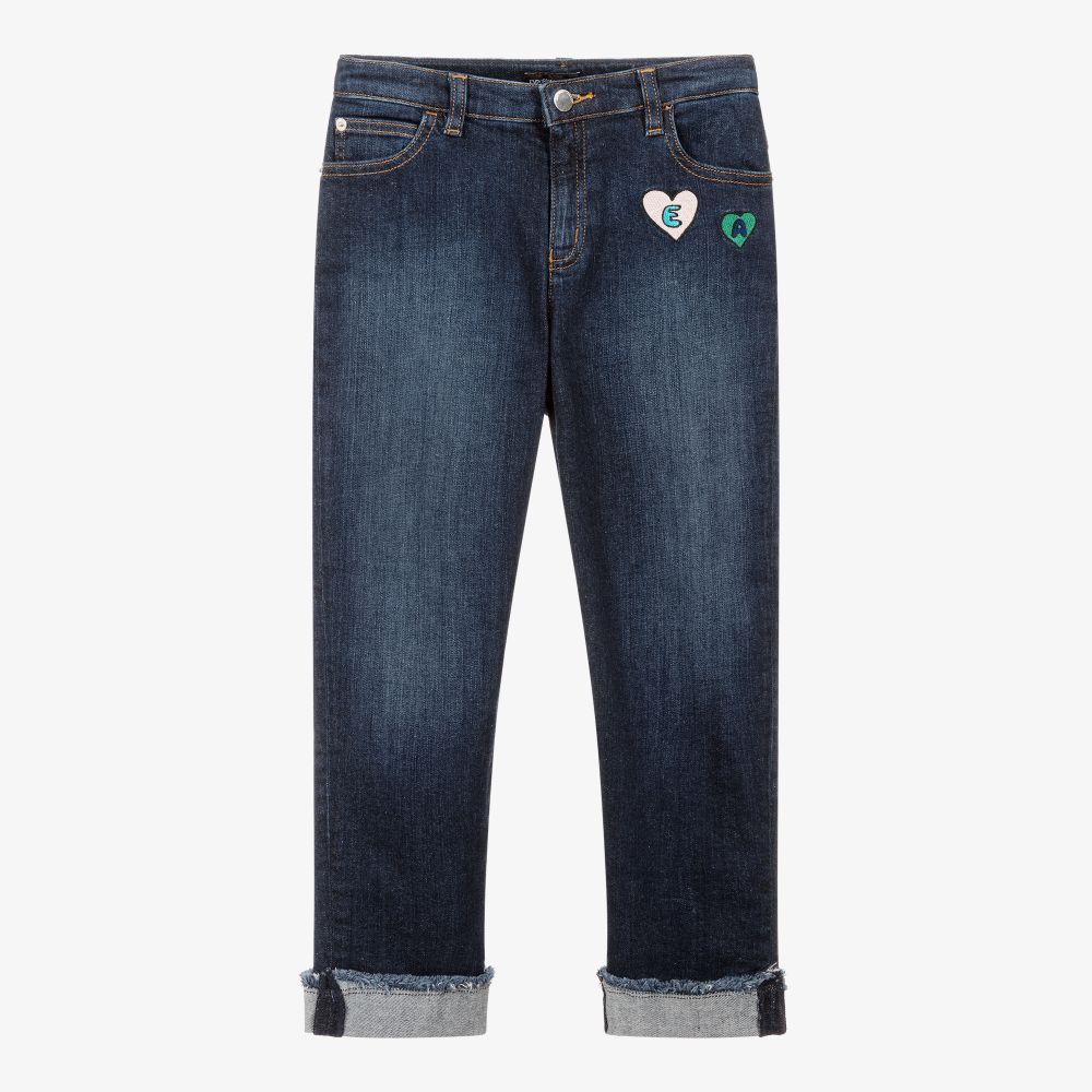 Emporio Armani - Jean bleu en denim Ado | Childrensalon