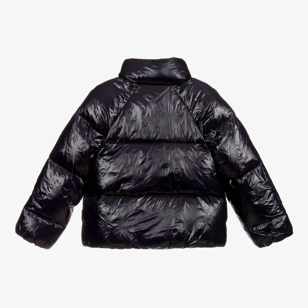 Emporio Armani - Teen Blue Down Filled Jacket | Childrensalon Outlet