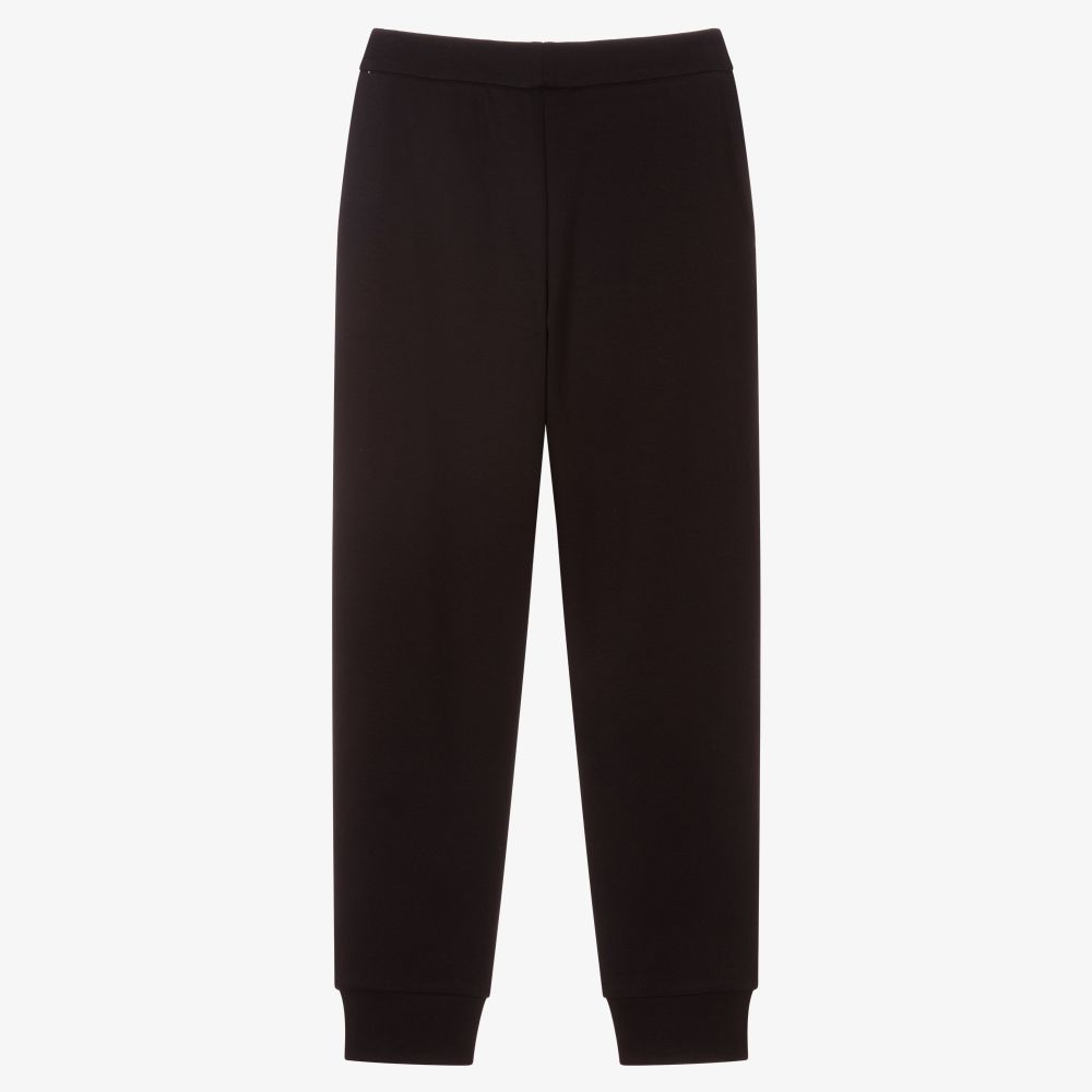 Childrens black joggers top