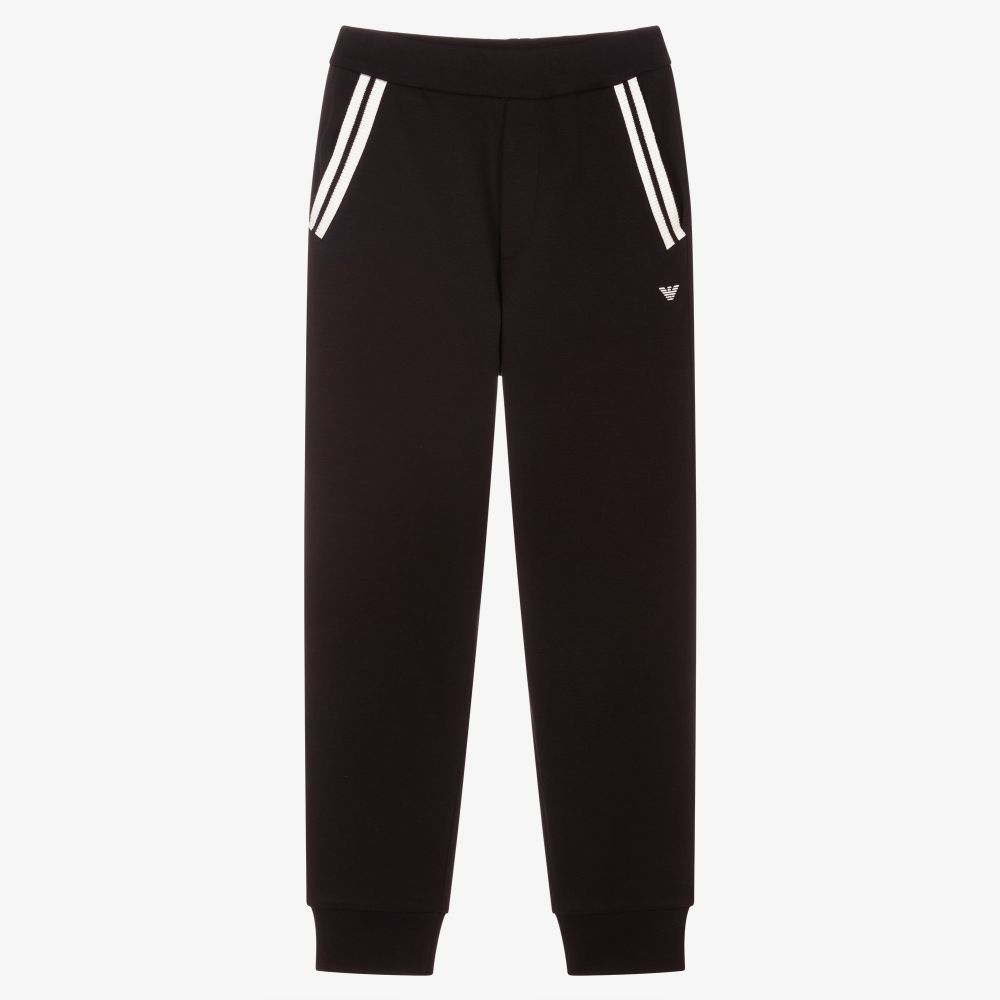 Emporio Armani - Schwarze Teen Jogginghose (J) | Childrensalon