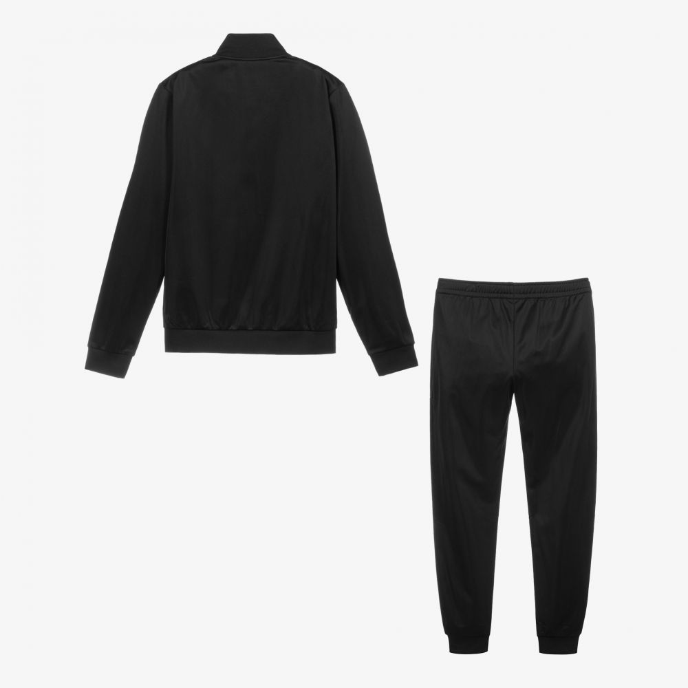Emporio Armani Teen Boys Black Logo Tracksuit Childrensalon Outlet