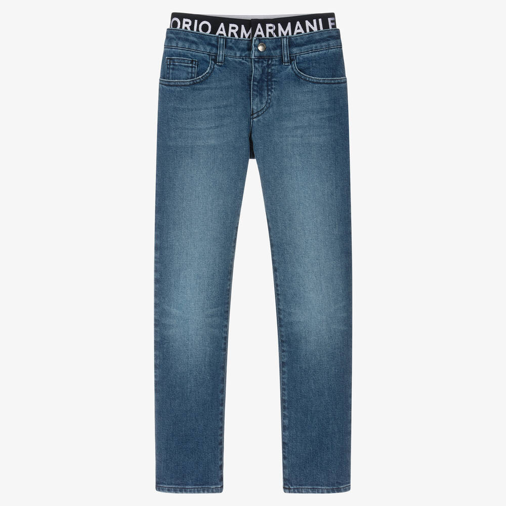 Teen Boys Blue Denim Jeans