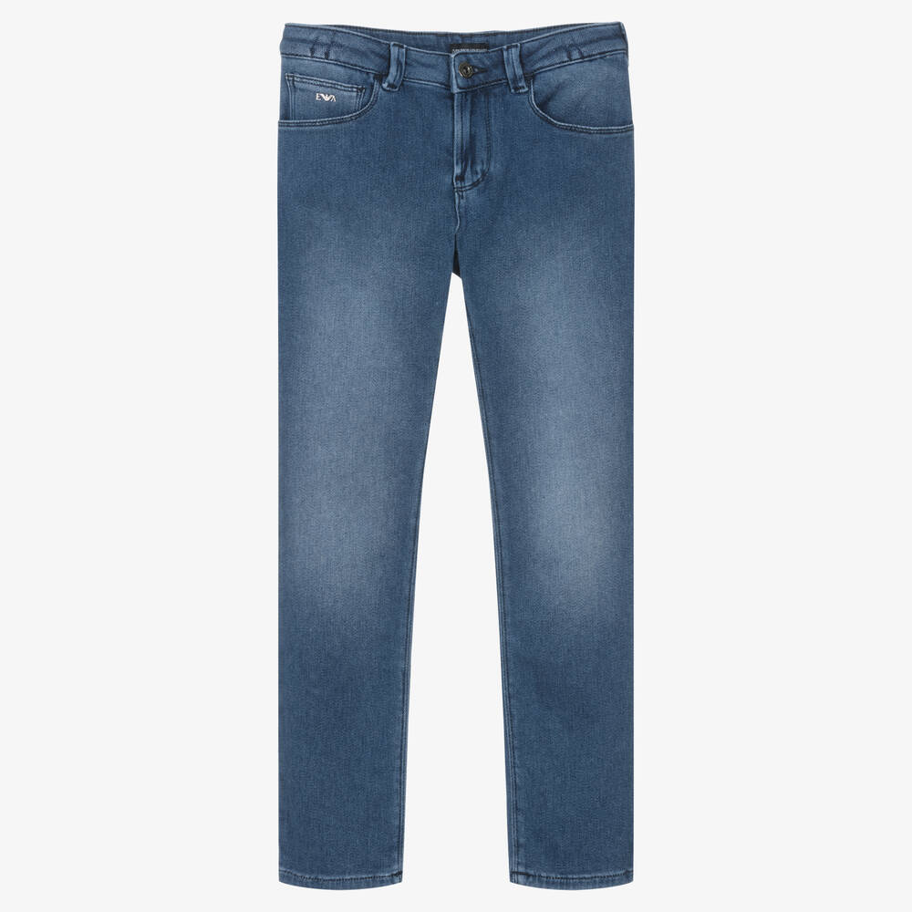 Emporio Armani - Синие джинсы для подростков | Childrensalon