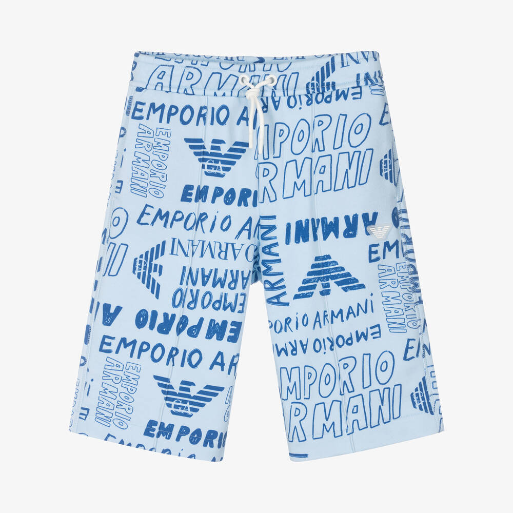 Emporio Armani-Голубые шорты для подростков | Childrensalon Outlet