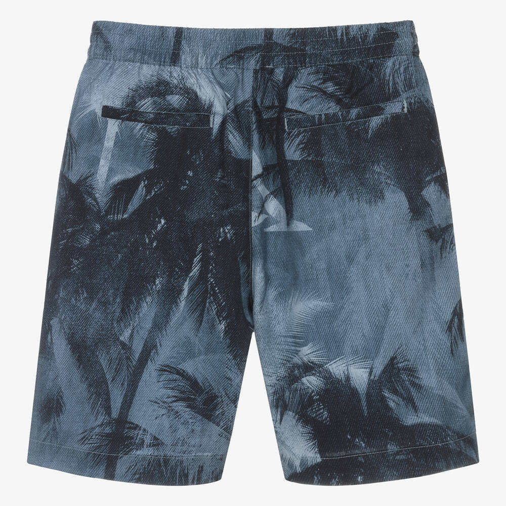 إمبوريو أرماني-شورت ليوسيل لون كحلي للمراهقين | Childrensalon Outlet