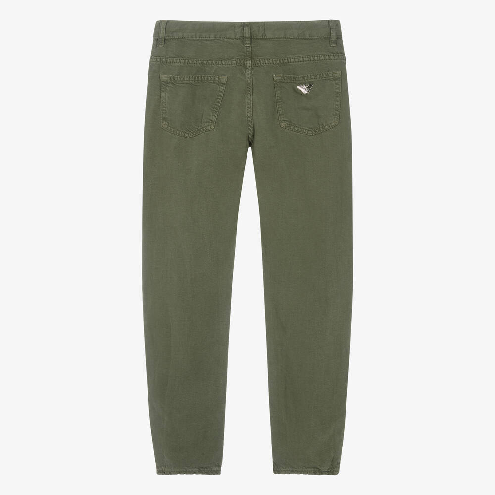 Green armani jeans cheap