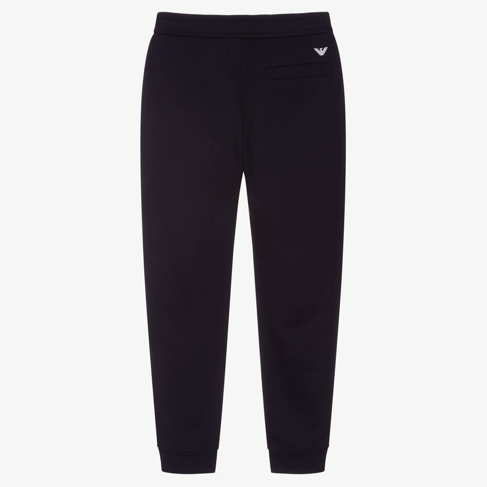 Emporio Armani-Синие джоггеры для мальчиков-подростков | Childrensalon Outlet