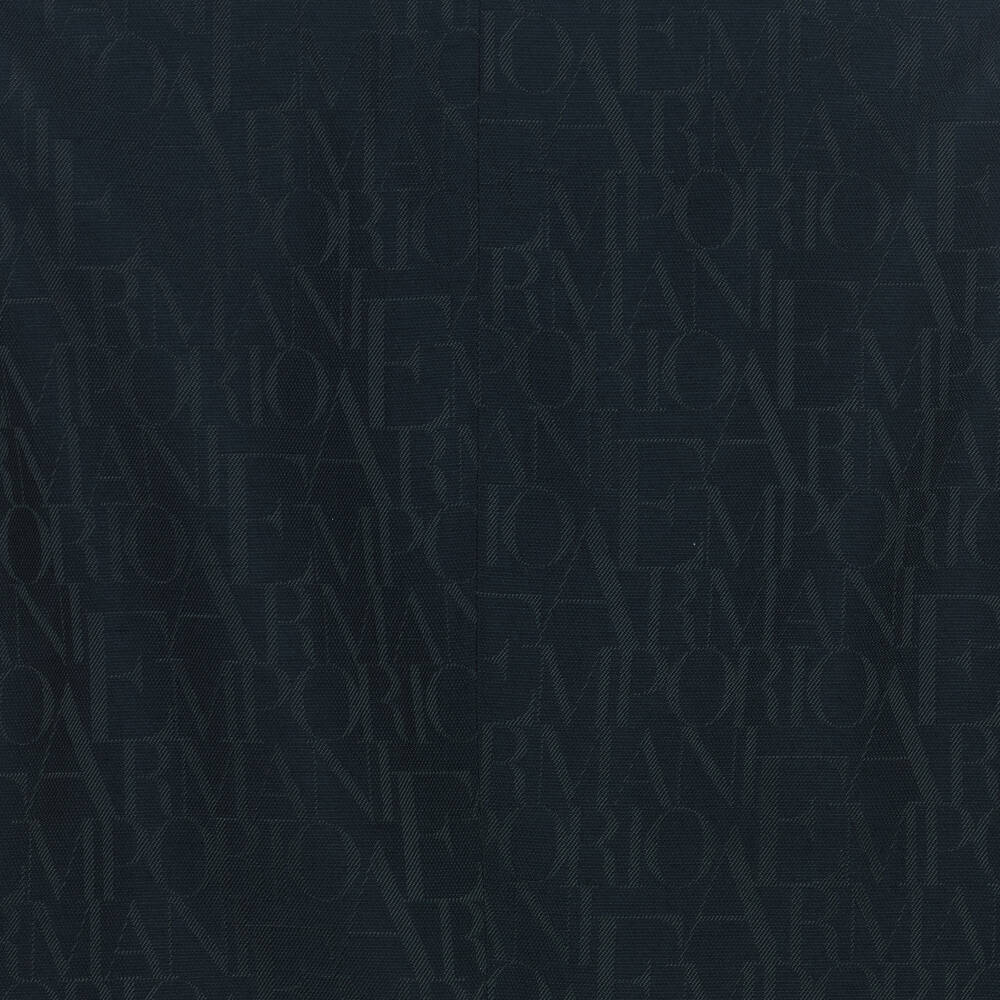 Emporio Armani-Синий блейзер с монограммой для мальчиков | Childrensalon Outlet