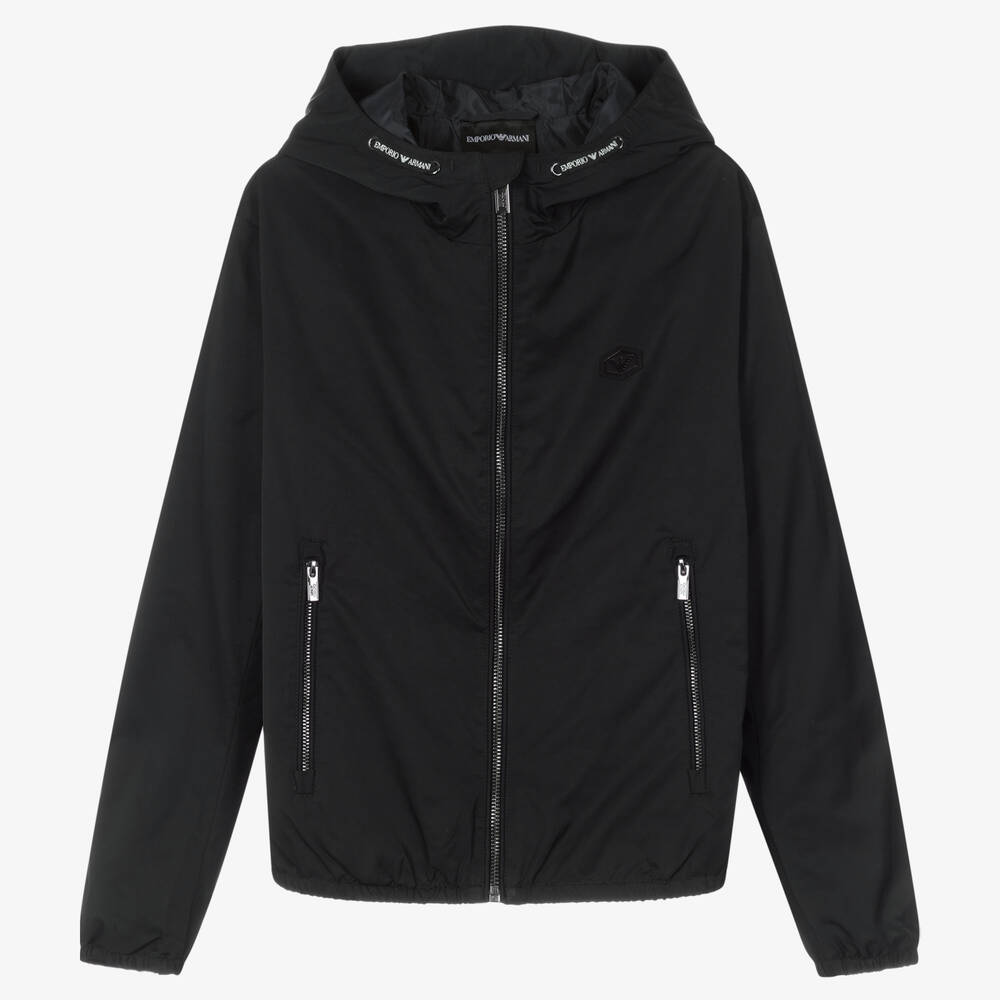 Emporio Armani - Navyblaue Teen Windjacke für Jungen | Childrensalon