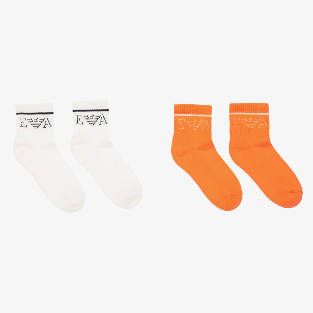 Emporio Armani - Teen Socken für Jungen (2er-Pack) | Childrensalon