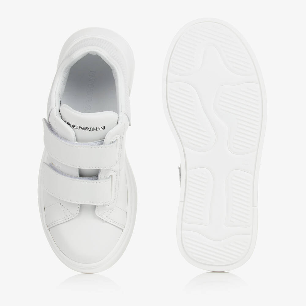 Armani velcro trainers hot sale