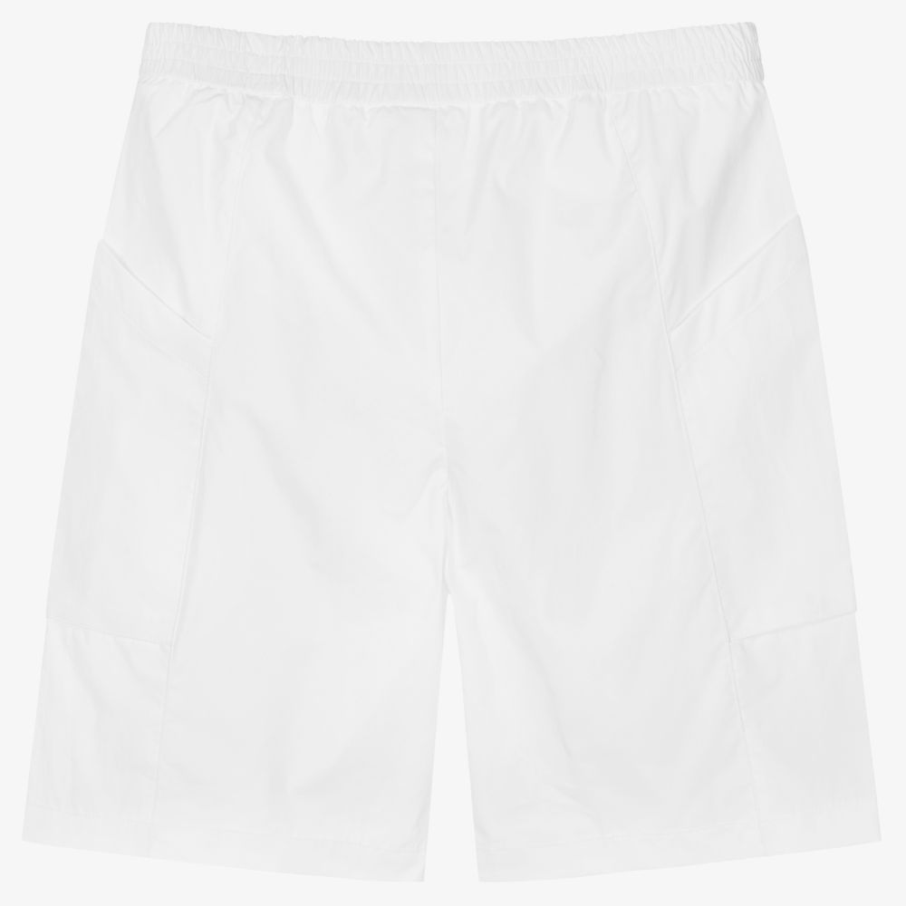 Emporio Armani-Белые шорты для мальчиков-подростков | Childrensalon Outlet