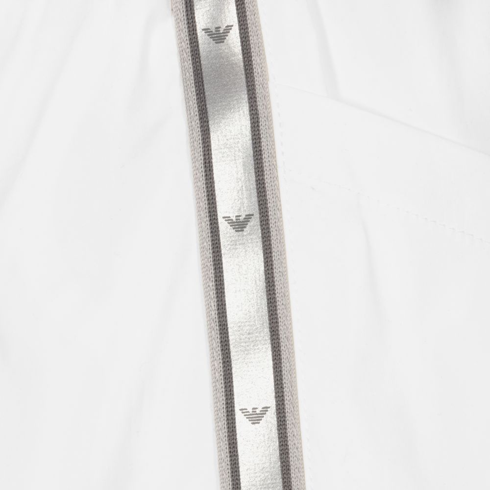 Emporio Armani-Белые шорты для мальчиков-подростков | Childrensalon Outlet