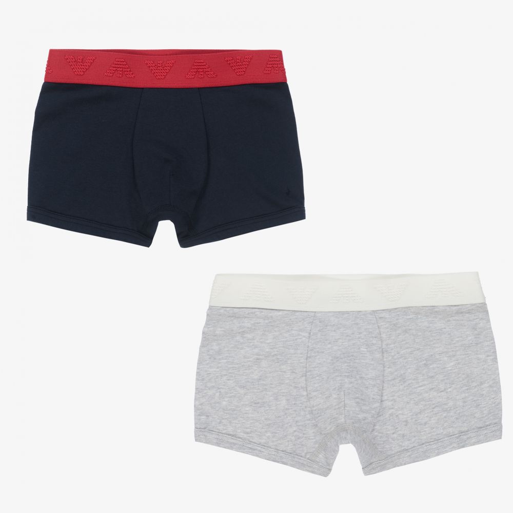 Emporio Armani - Boxers en coton Ado (x 2) | Childrensalon