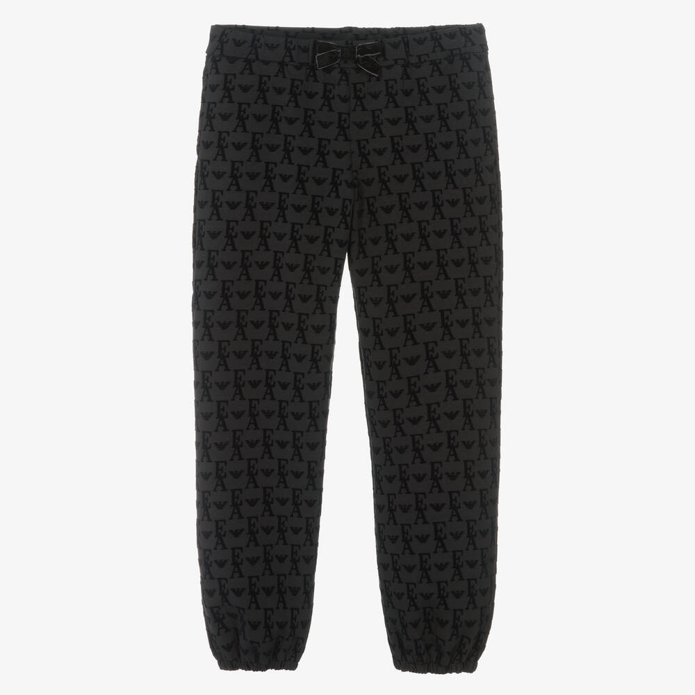 Emporio Armani - Blaue Teen Adler-Jogginghose (M) | Childrensalon