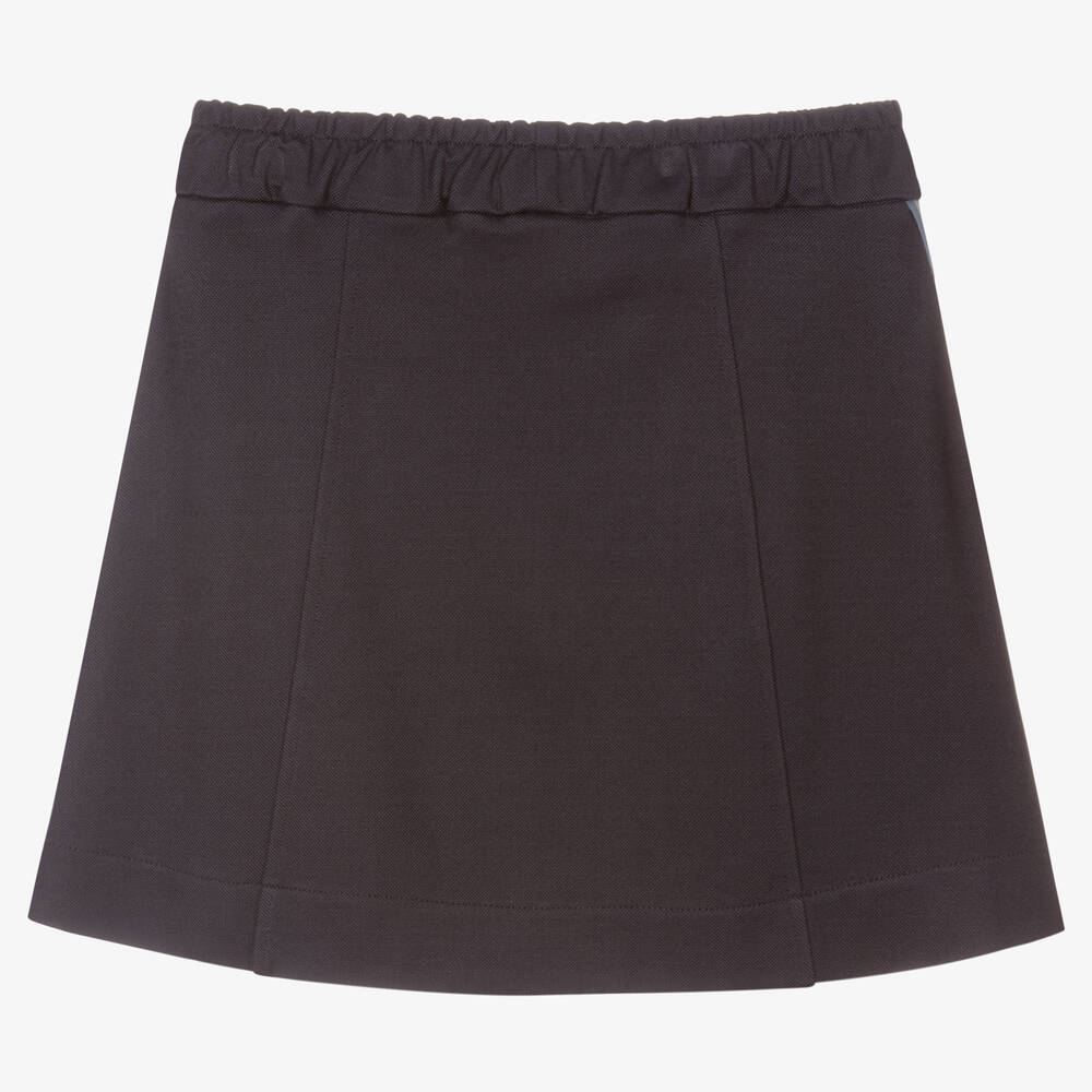 Emporio Armani-Teen Girls Blue Logo Skirt | Childrensalon Outlet