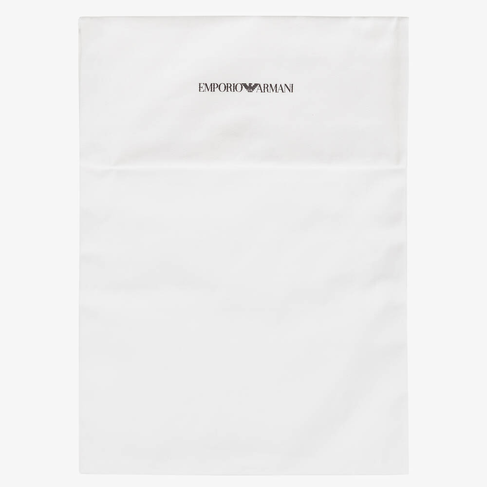 Emporio Armani-Синие кожаные сандалии | Childrensalon Outlet