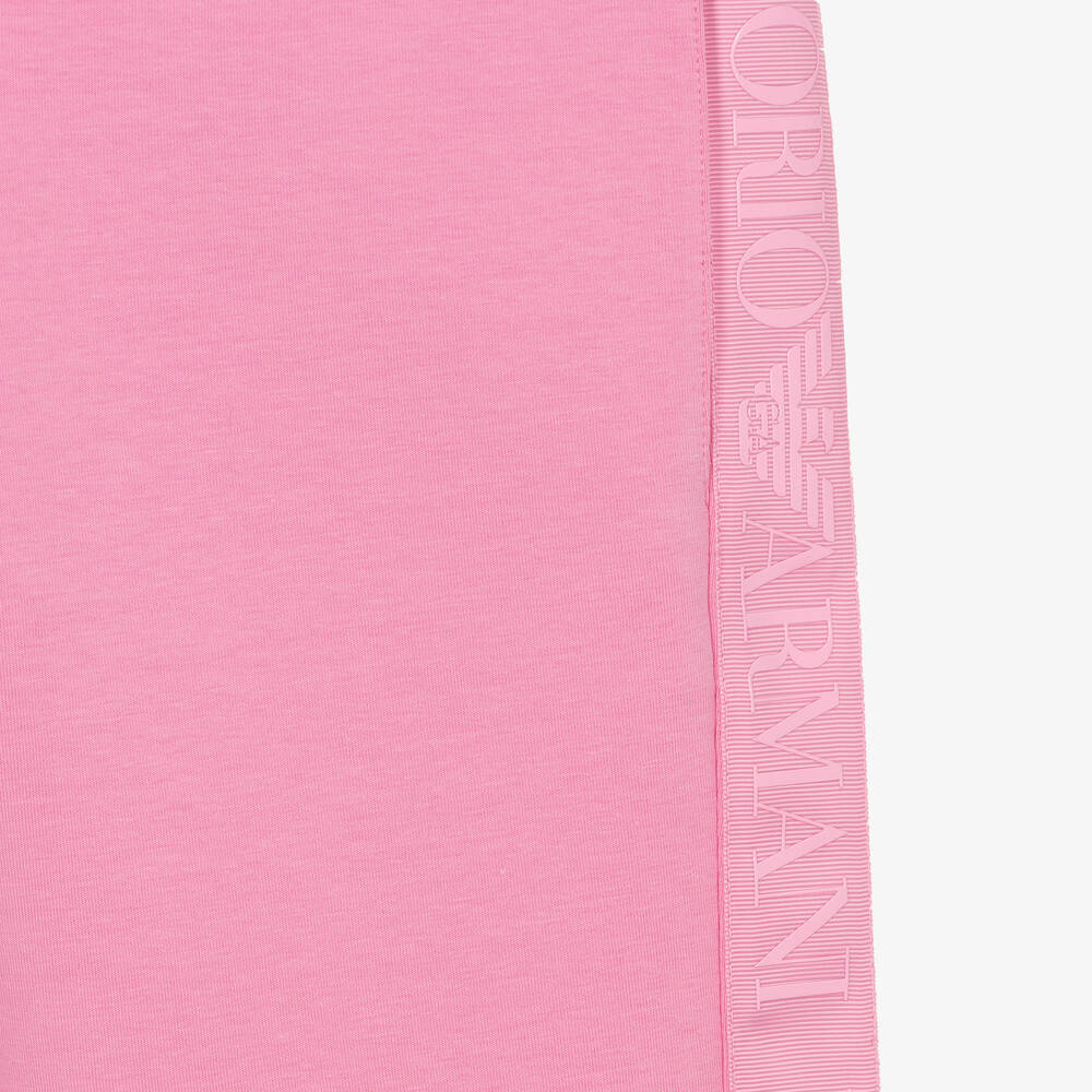 Emporio Armani-Розовые джоггеры для девочек-подростков | Childrensalon Outlet