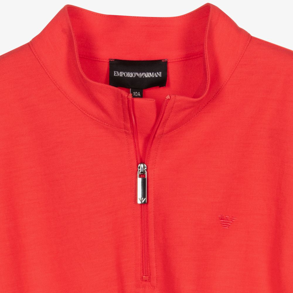 Emporio armani red dress hot sale