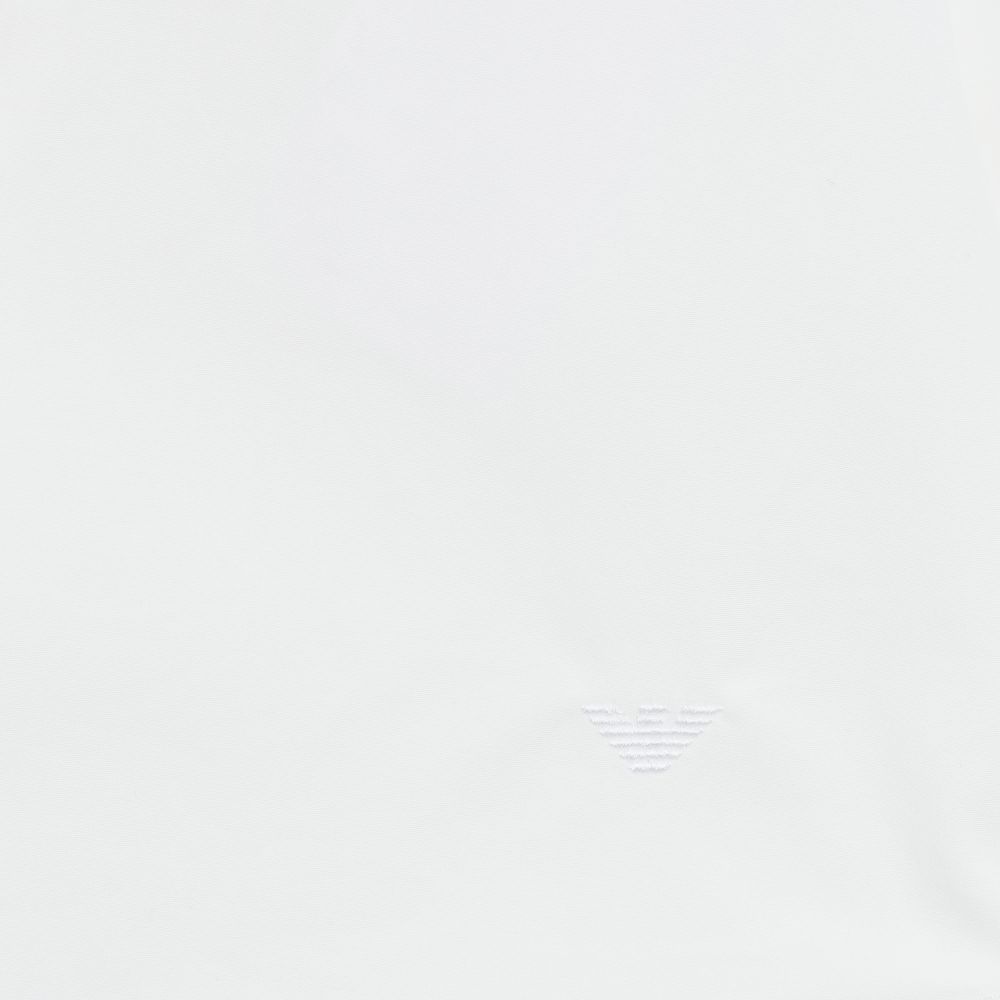 Emporio Armani-White Cotton Shirt | Childrensalon Outlet