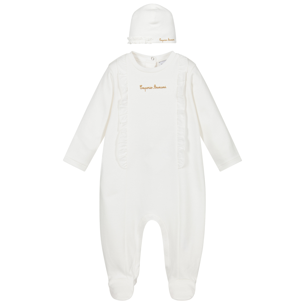 Armani babygrow hot sale