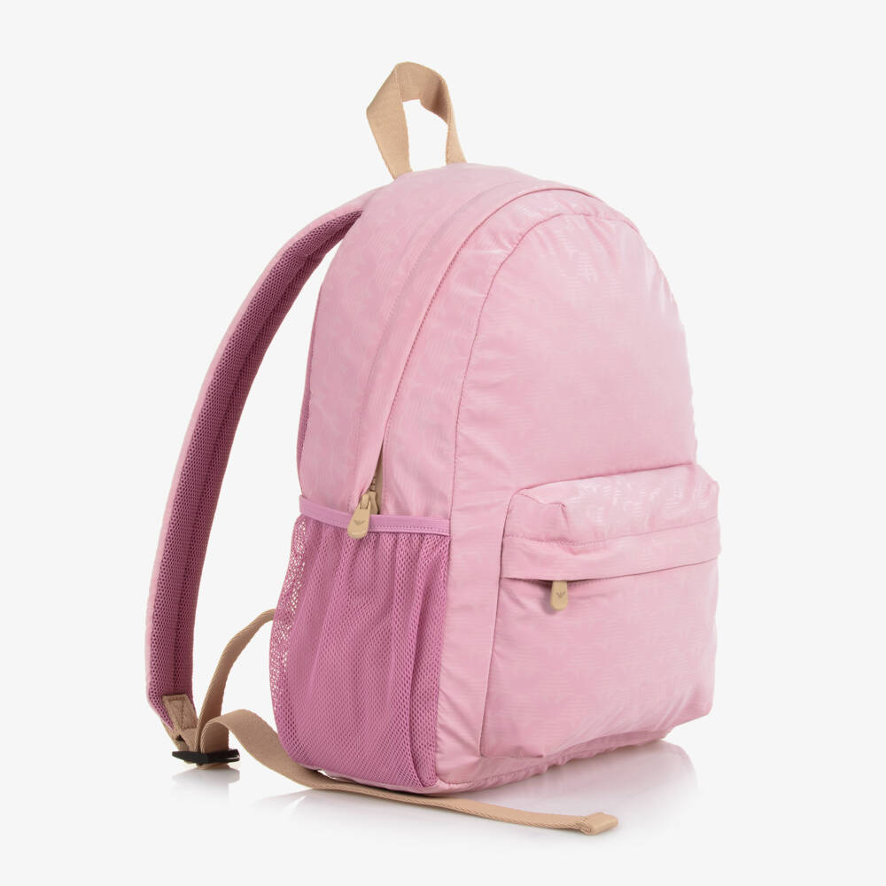 Emporio Armani-Young Ladies' Silky Pink Rucksack | Childrensalon Outlet