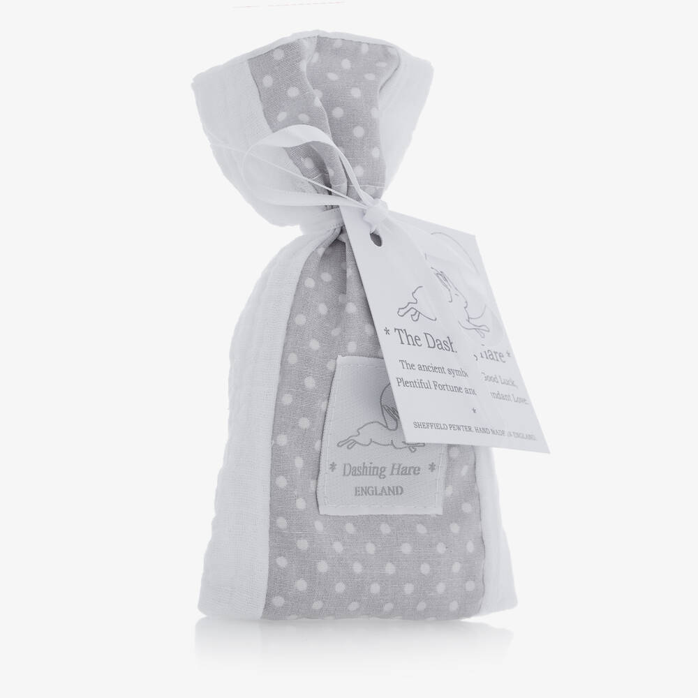 English Trousseau-Dashing Hare Pewter Keepsake Box | Childrensalon Outlet