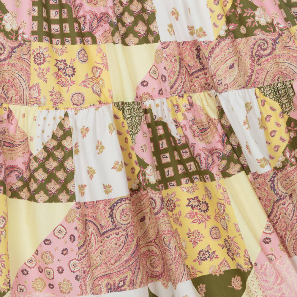 Etro-Платье с розовым узором пейсли для девочек | Childrensalon Outlet