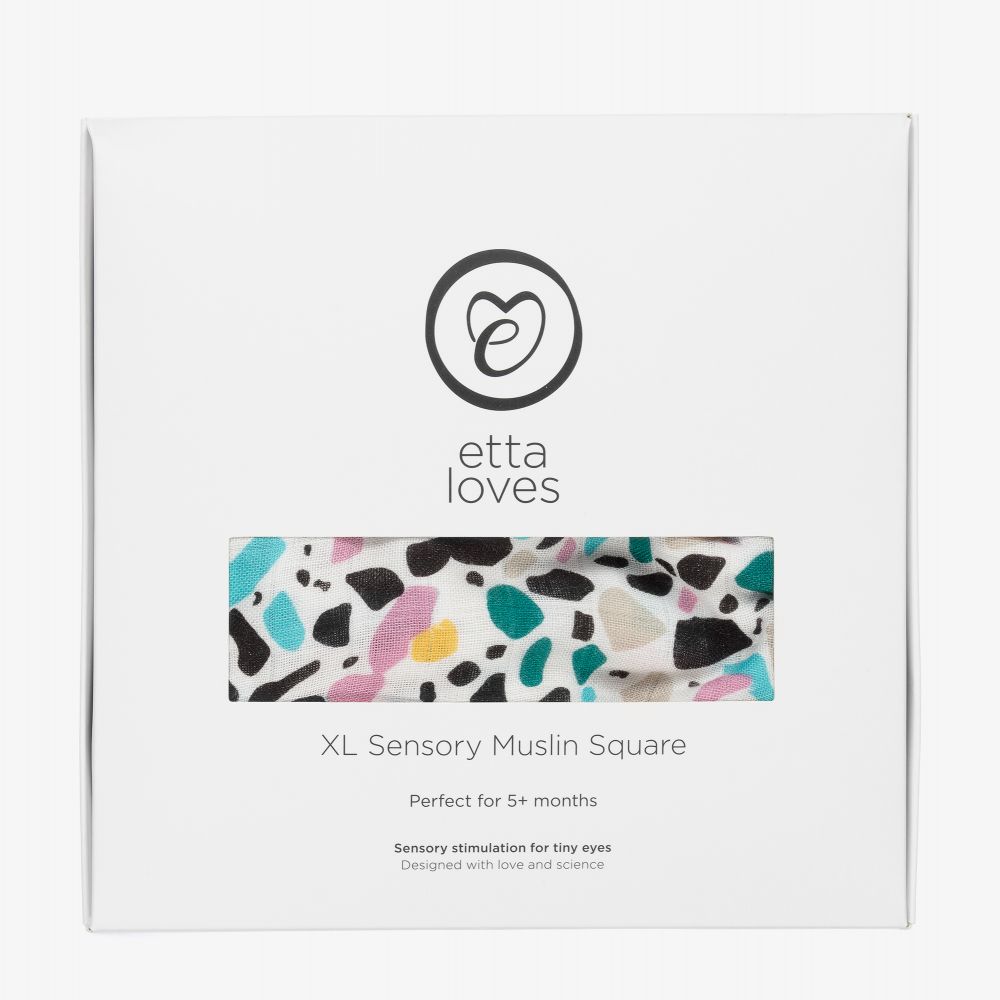 Etta Loves-Bamboo Muslin Swaddle (120cm) | Childrensalon Outlet
