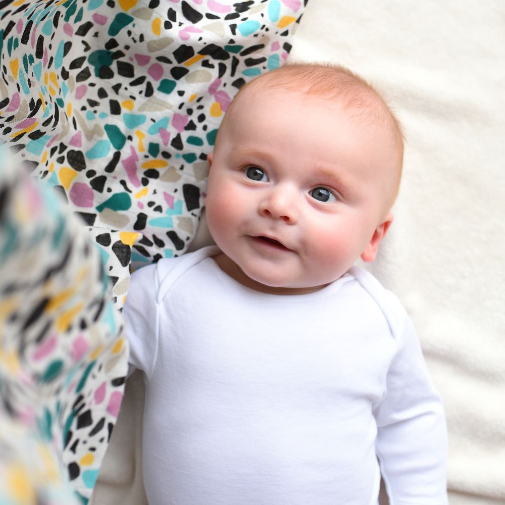 Bamboo muslin swaddle top
