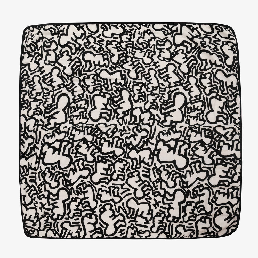 Etta Loves-Keith Haring Reversible Sensory Blanket (120cm) | Childrensalon Outlet