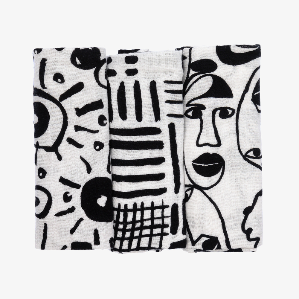Etta Loves-Muslin Squares (3 Pack) | Childrensalon Outlet