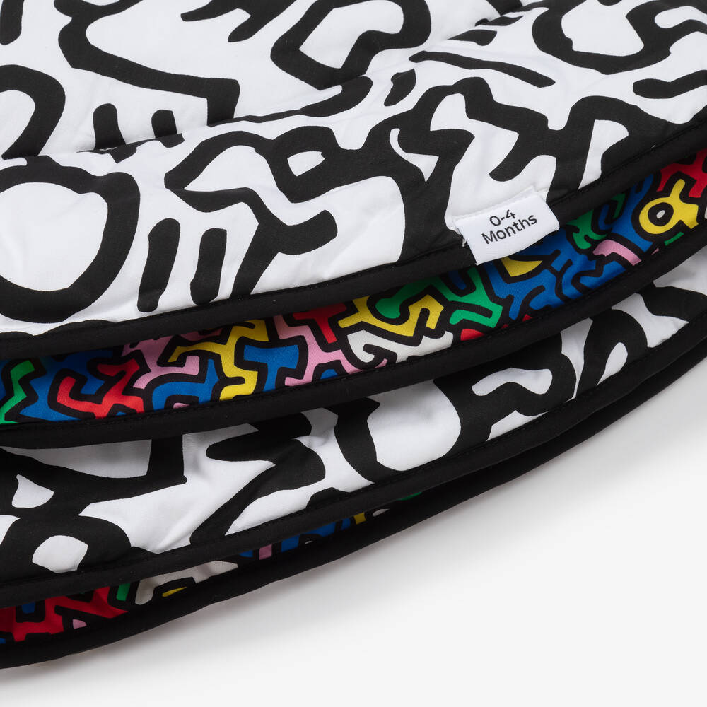 Etta Loves-Reversible Keith Haring Playmat (100cm) | Childrensalon Outlet