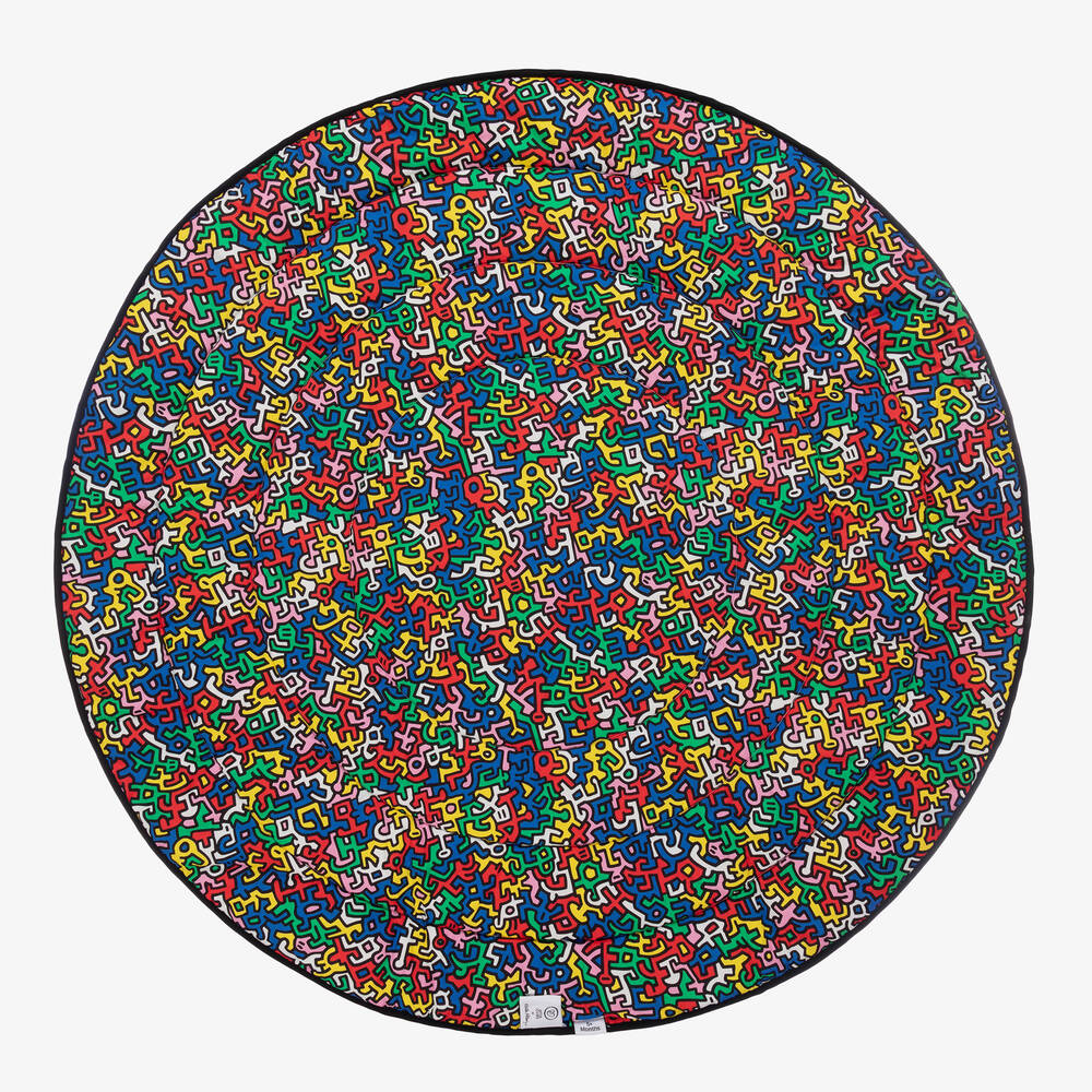 Etta Loves-Reversible Keith Haring Playmat (100cm) | Childrensalon Outlet