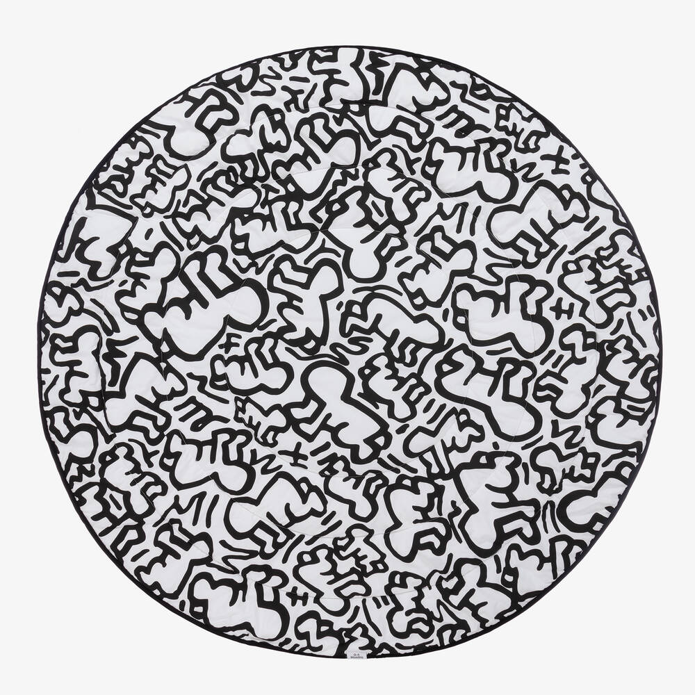 Etta Loves-Reversible Keith Haring Playmat (100cm) | Childrensalon Outlet