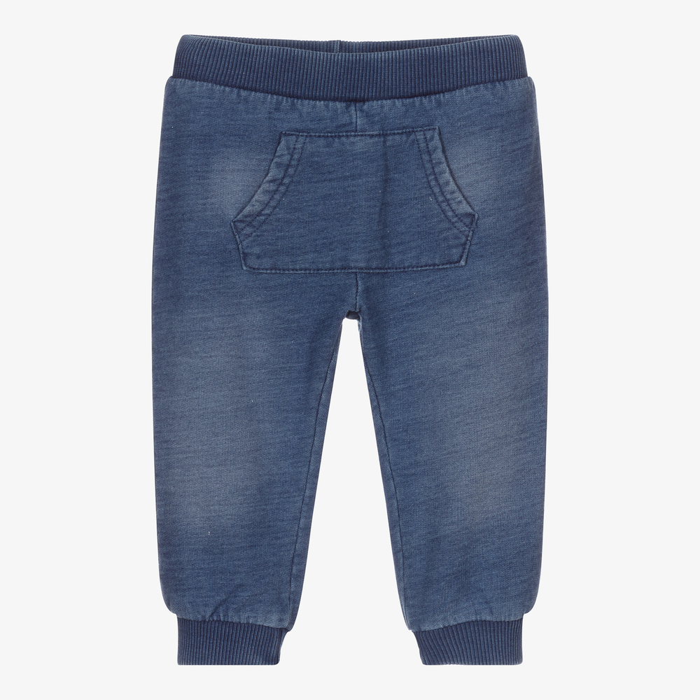 Everything Must Change - Blaue Baumwoll-Jogginghose für Babys (J) | Childrensalon