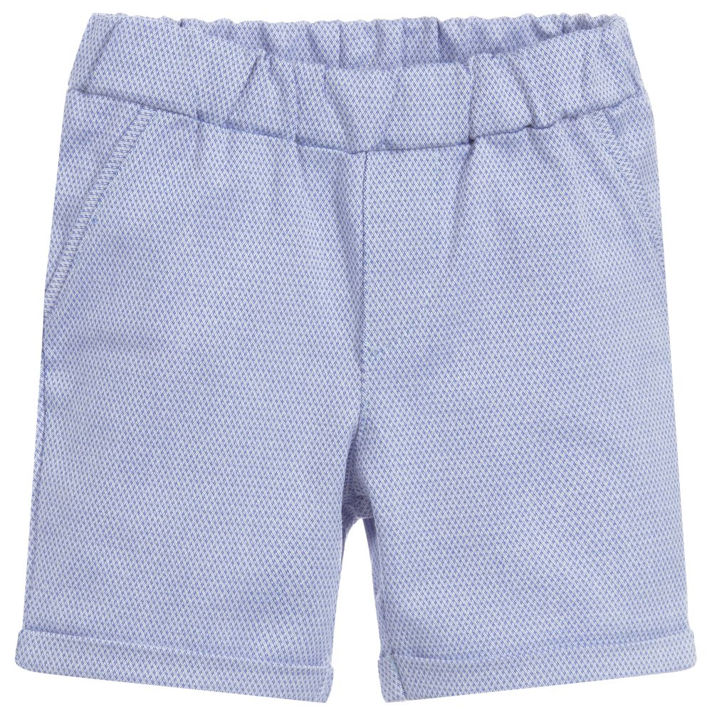 Everything Must Change - Baby Boys Blue Shorts | Childrensalon