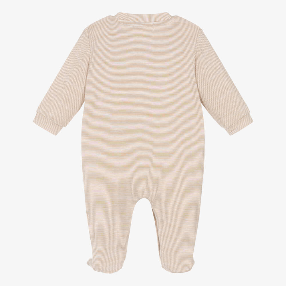 Everything Must Change-Baby Boys Cotton Lion Romper | Childrensalon Outlet
