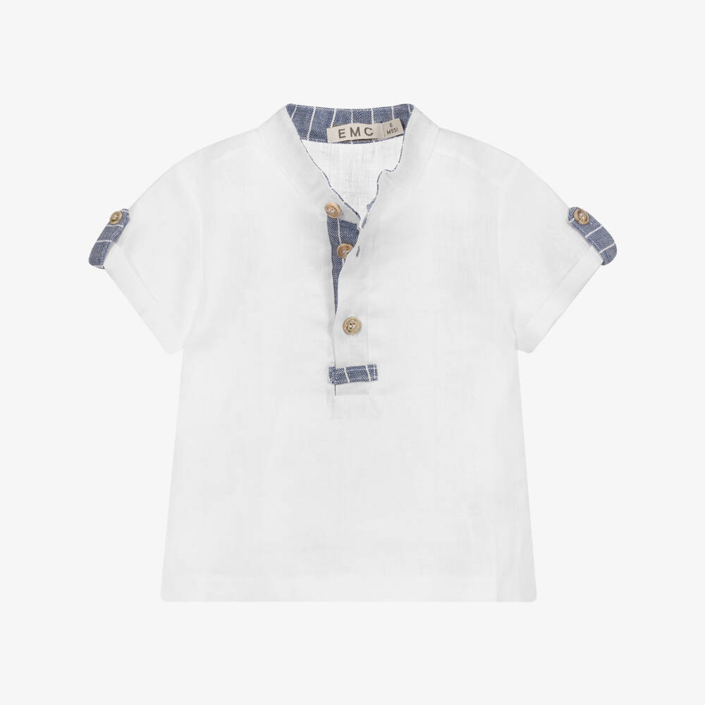 Everything Must Change-Baby Boys Linen Shorts Set | Childrensalon Outlet