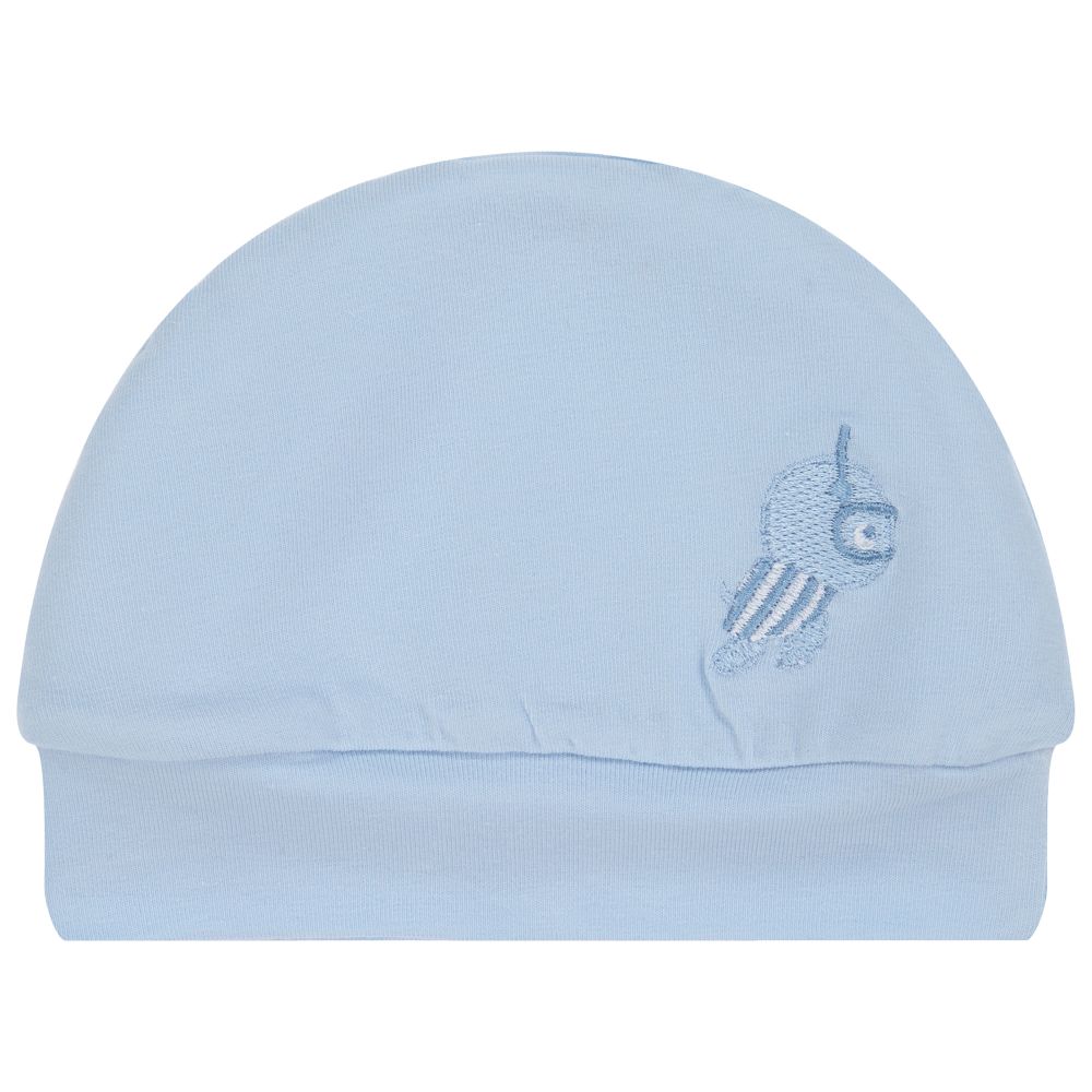 Everything Must Change-Baby Boys Pale Blue Jersey Hat | Childrensalon Outlet