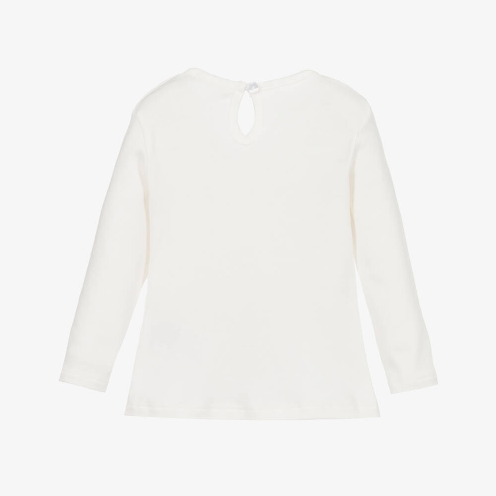 Everything Must Change-Baby Girls Ivory Cotton Top | Childrensalon Outlet