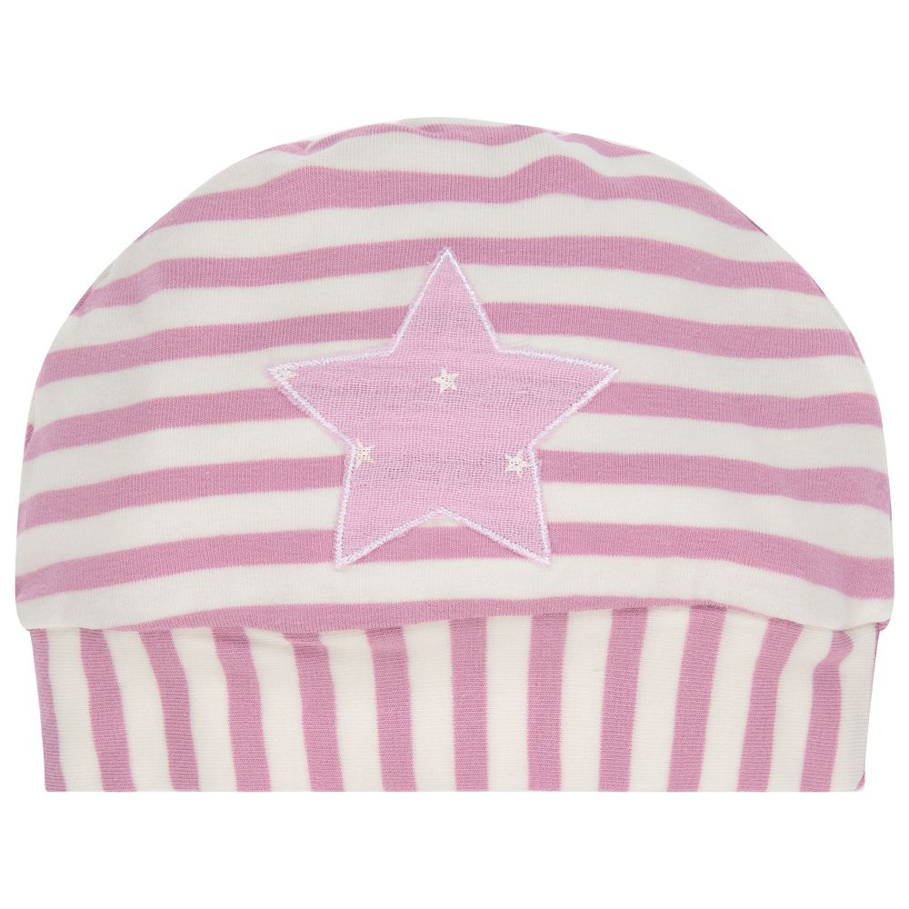 Everything Must Change-Baby Girls Pink Striped Hat | Childrensalon Outlet