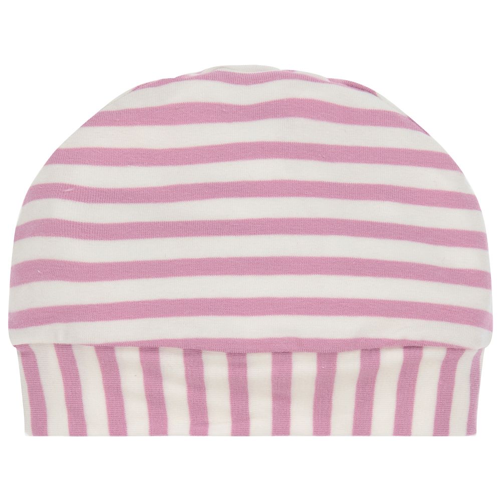 Everything Must Change-Baby Girls Pink Striped Hat | Childrensalon Outlet