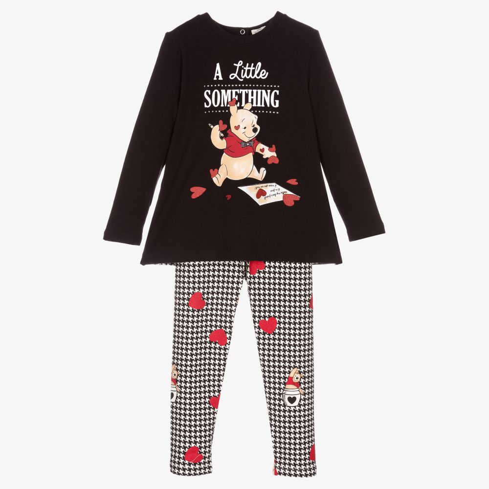 Everything Must Change - Schwarzes Disney Leggings-Set | Childrensalon