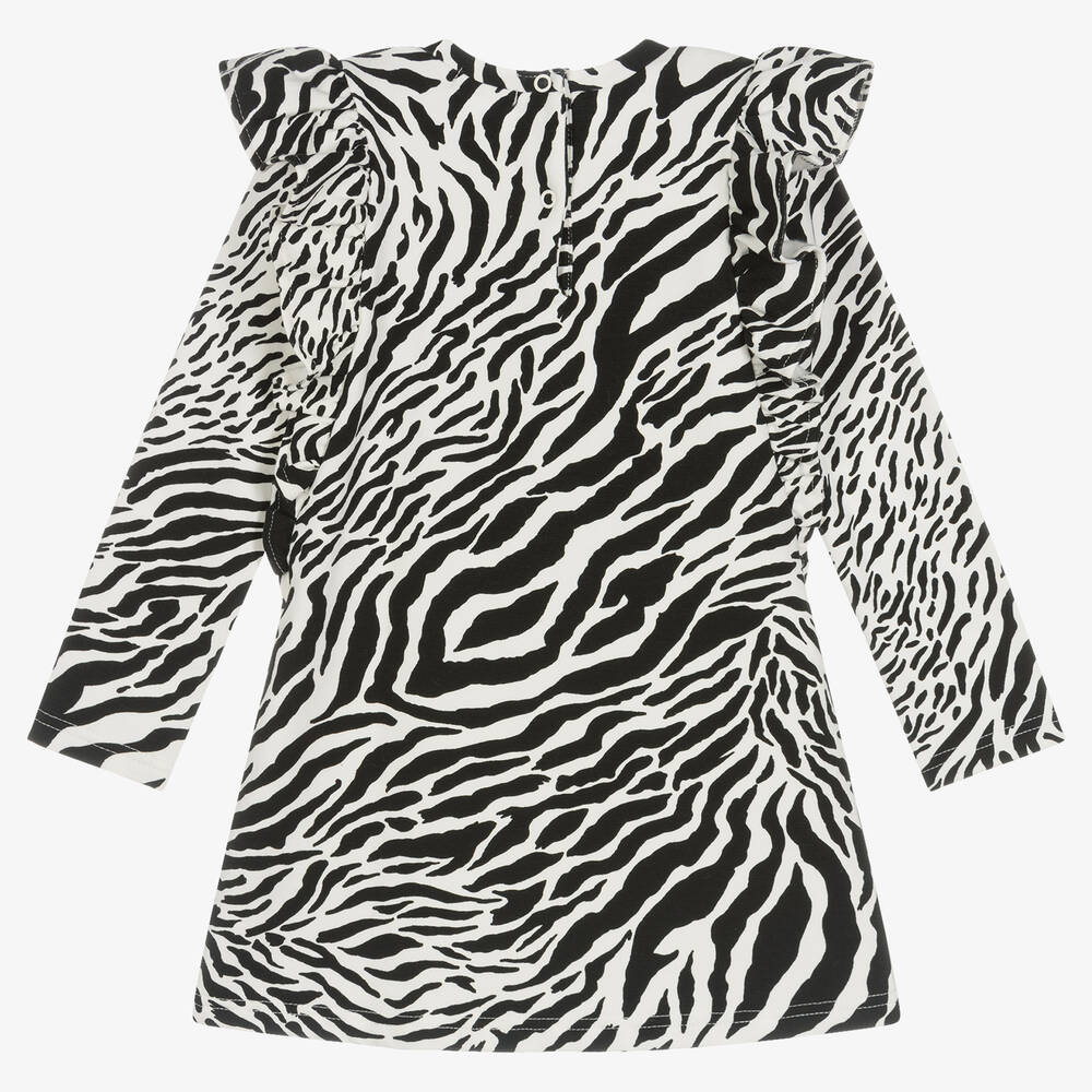 Everything Must Change-Black & Ivory Cotton Dress | Childrensalon Outlet